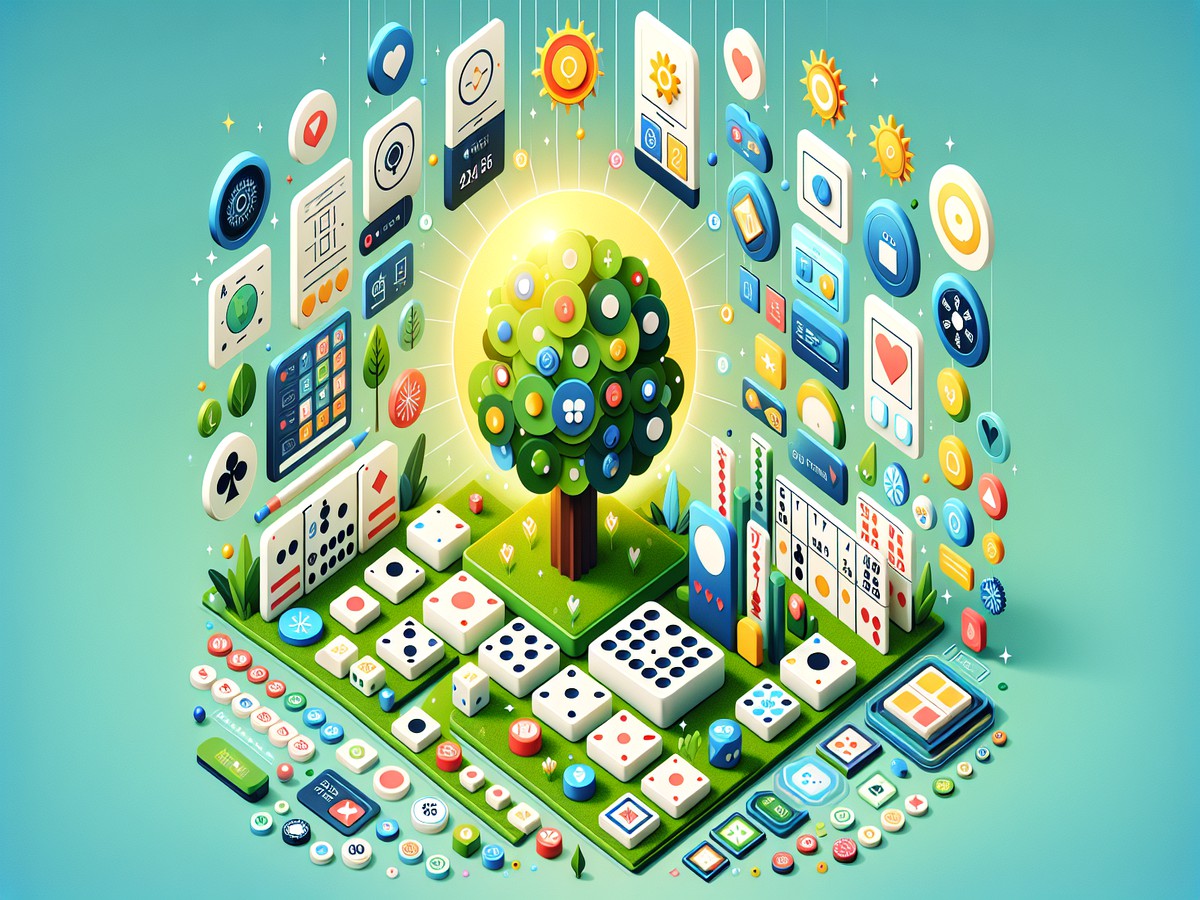 S9GAME6J Dominos Game - Enjoy classic dominoes fun.