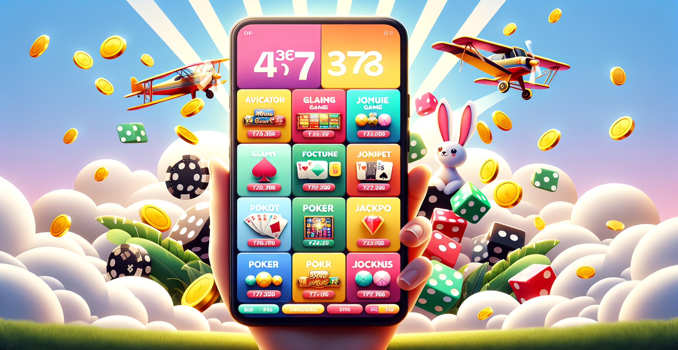 Fortune Rabbit Slots - Spin to win at S9GAME6J's rabbit slots.